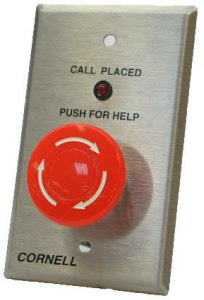 Cornell E-108A Emergency Call Station Push On _ Twist Off